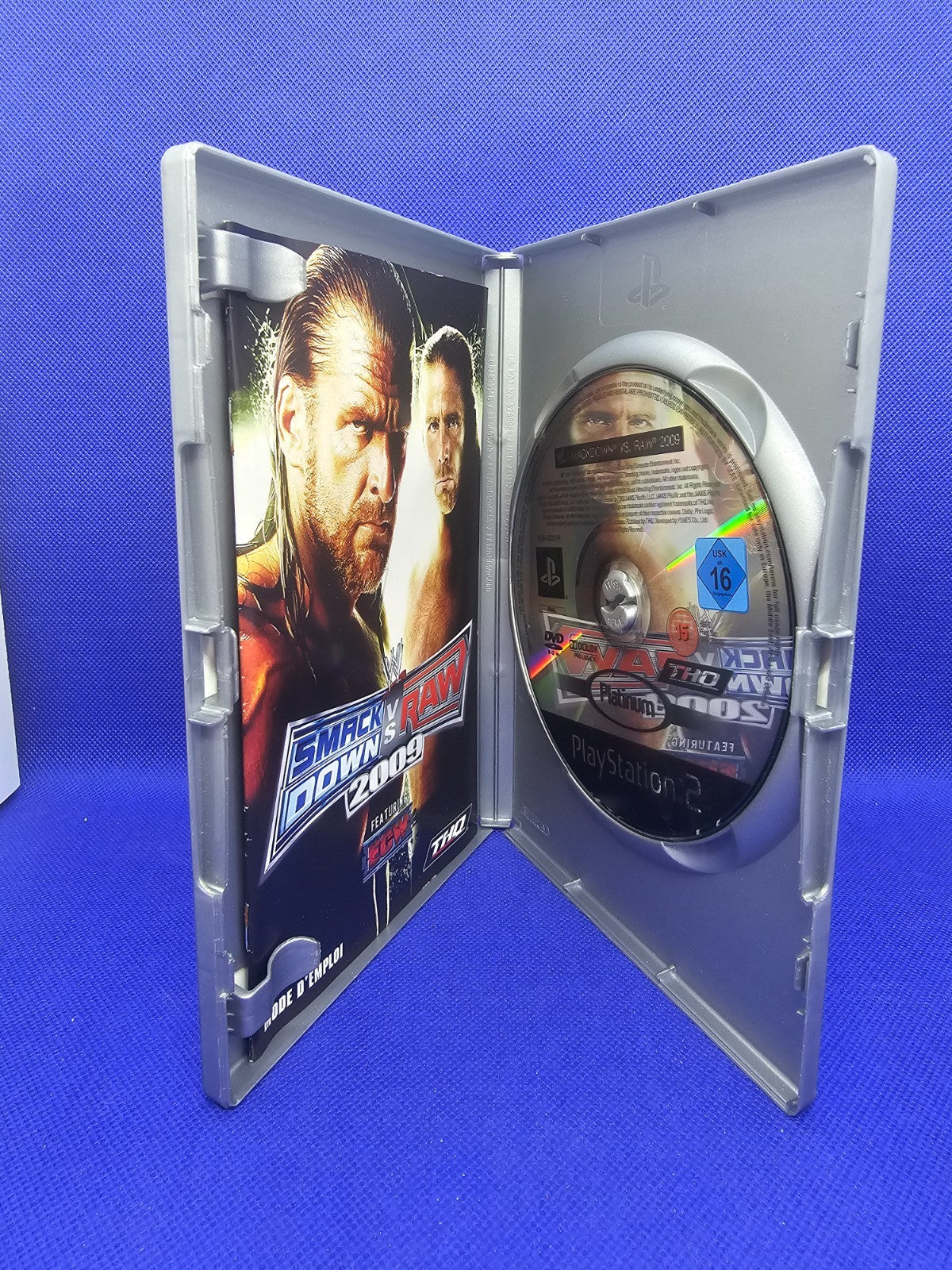 WWE SmackDown vs Raw 2009 PS2 Platinum Complet PAL THQ2