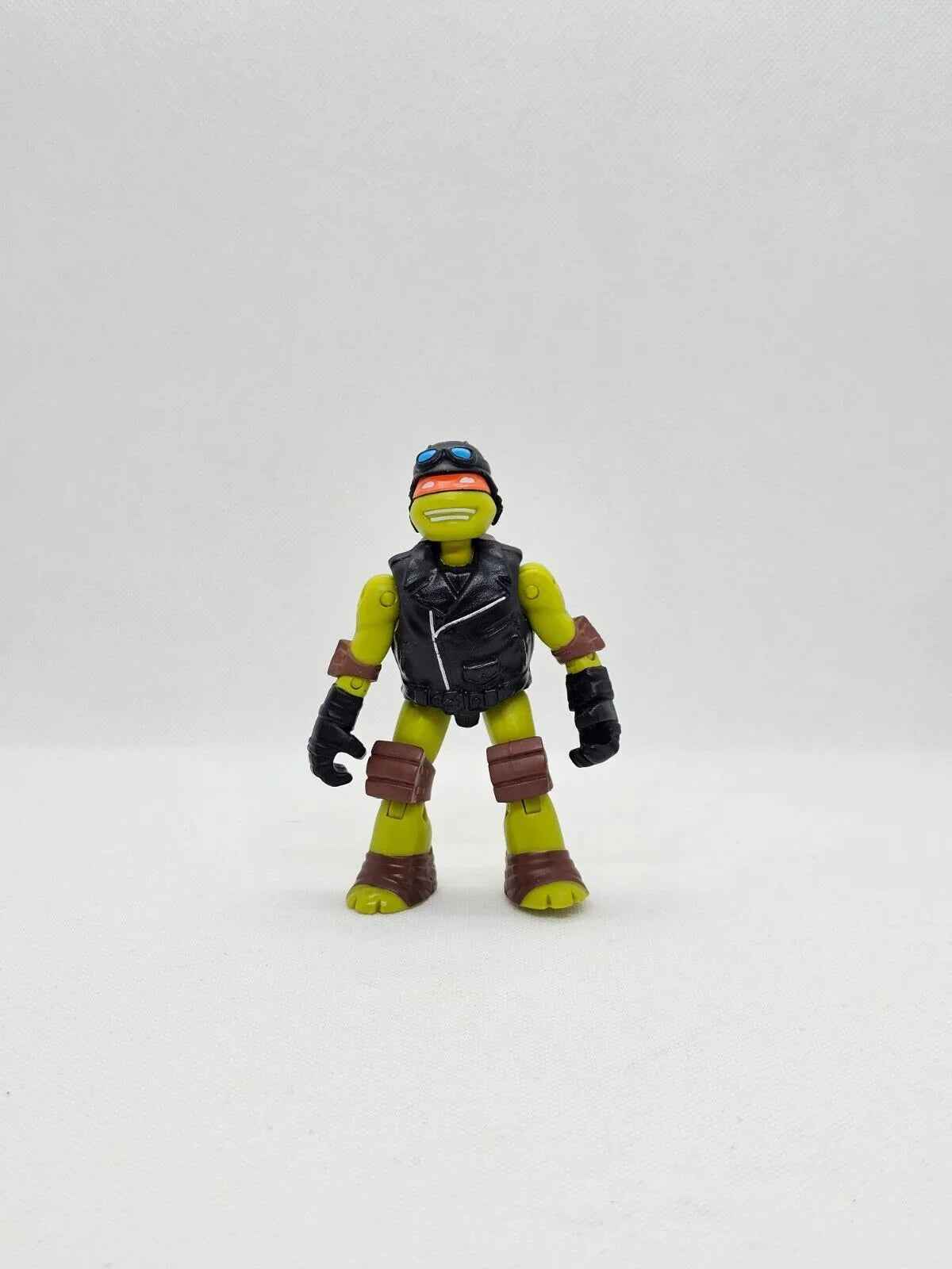 Figurine TMNT Teenage Mutant Ninja Turtles Hot Rod Mikey Michelangelo 2014 Viaco