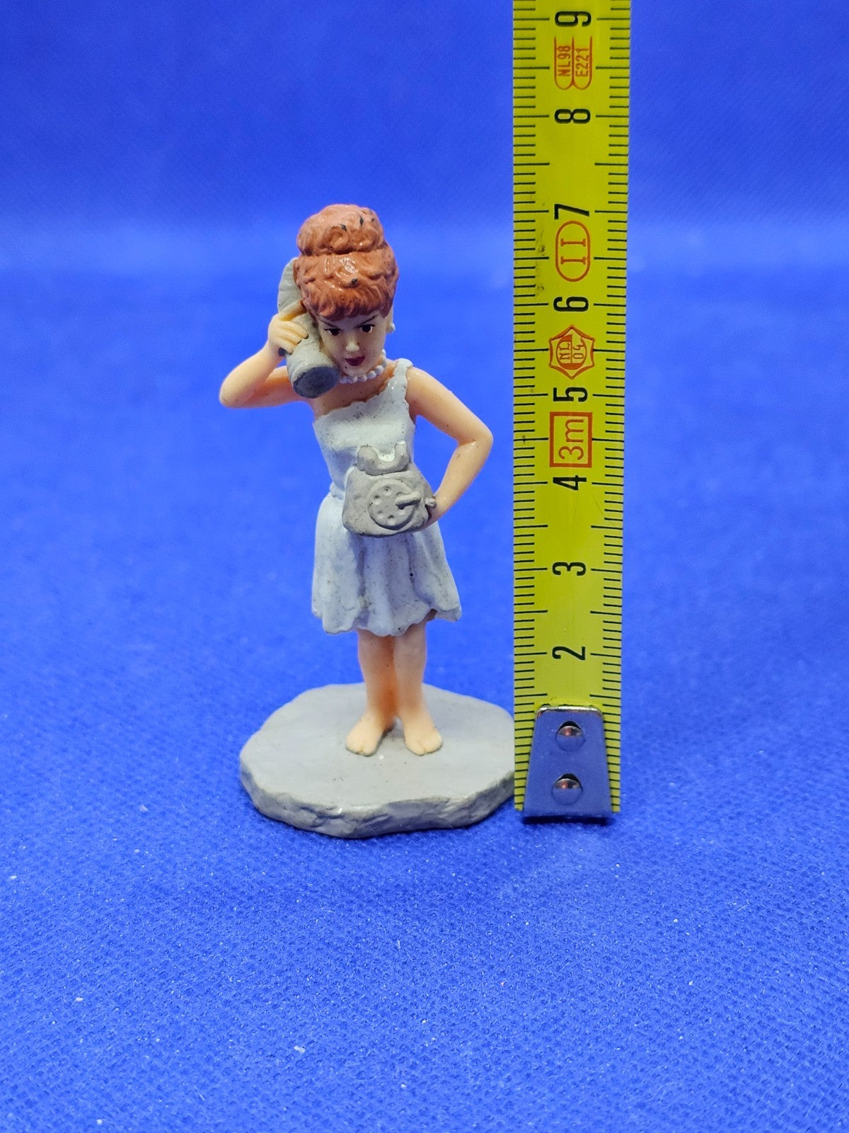 Wilma Pierrafeu Les Pierrafeu Figurine PVC Cake Topper Hanna Barbera TMC Vintage3