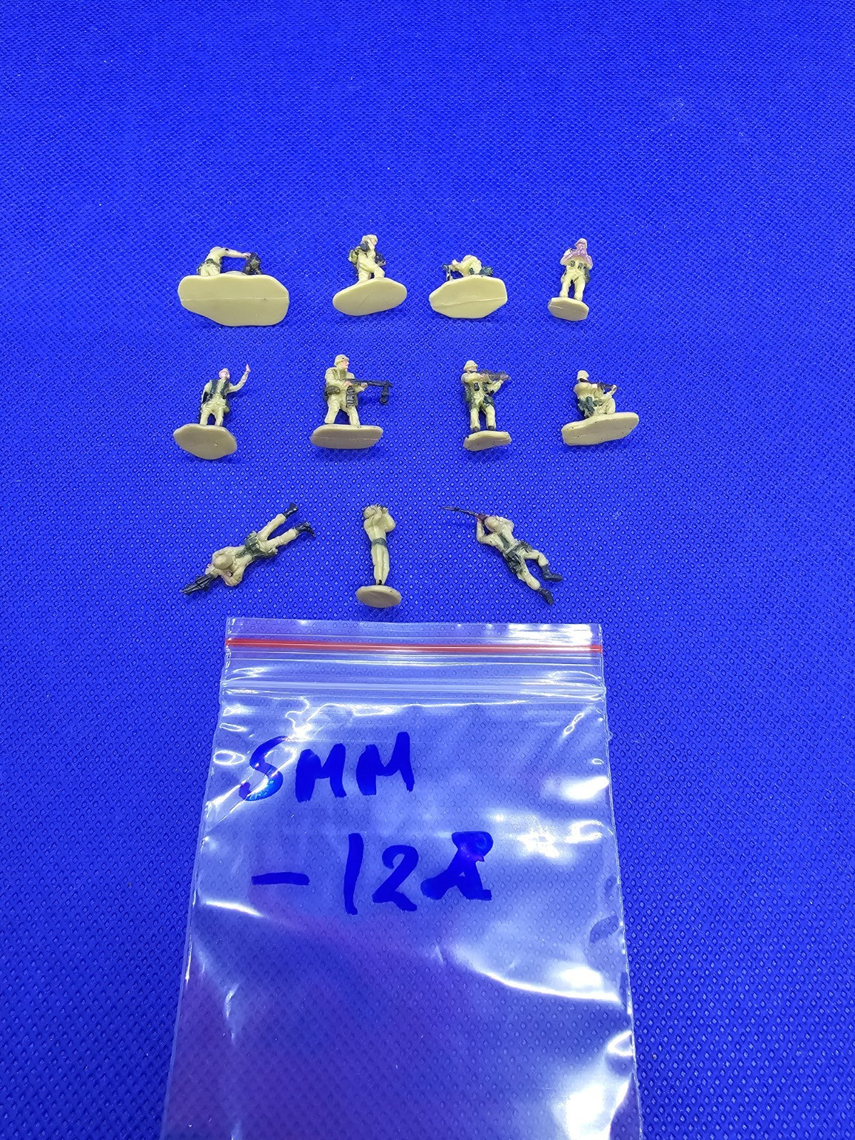 Lot 11 Soldats Micro Machines Militaires Galoob Années 901