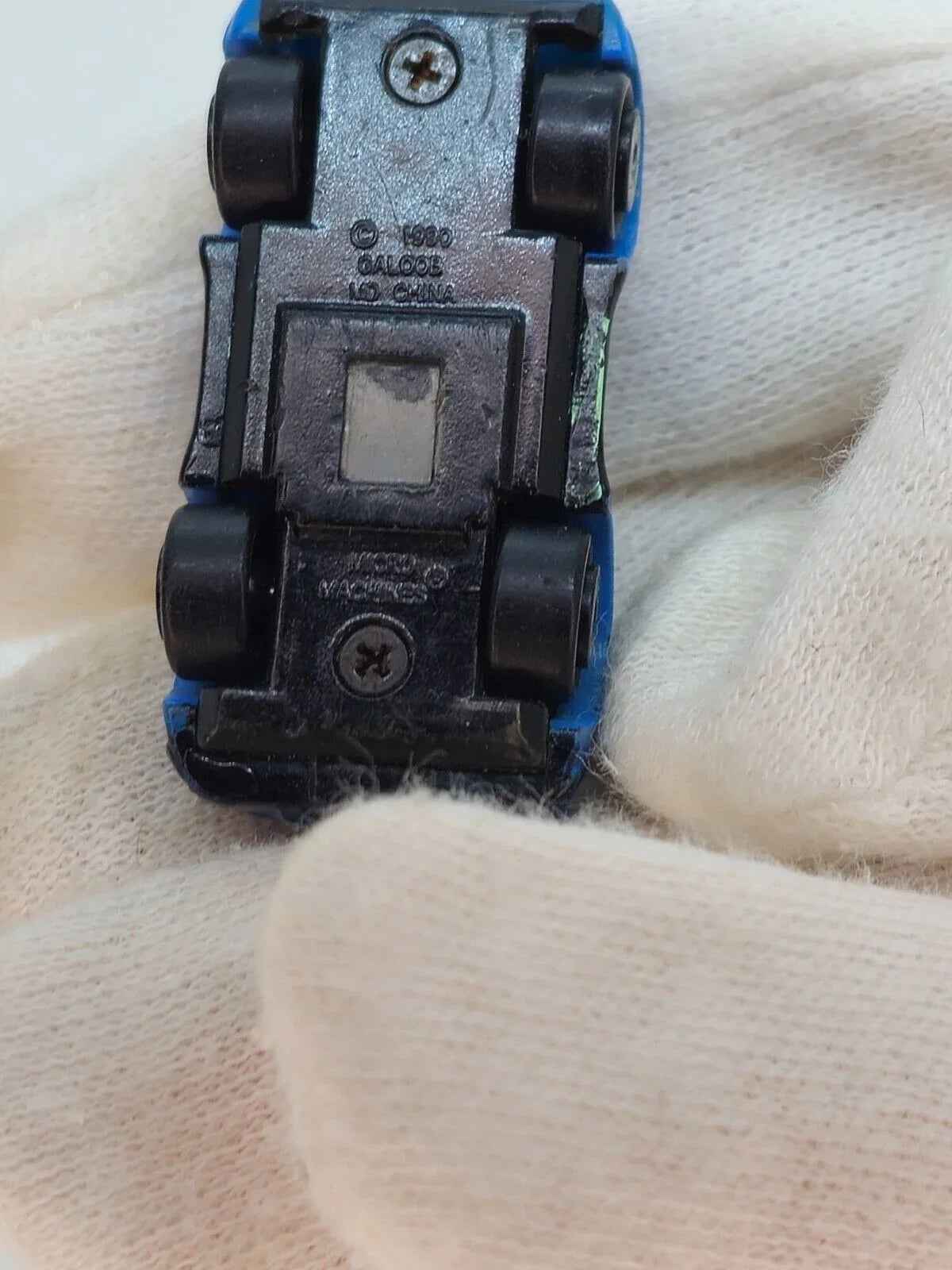 Micro Machines - Galoob 1990 - Private Eyes - Porshe Blue