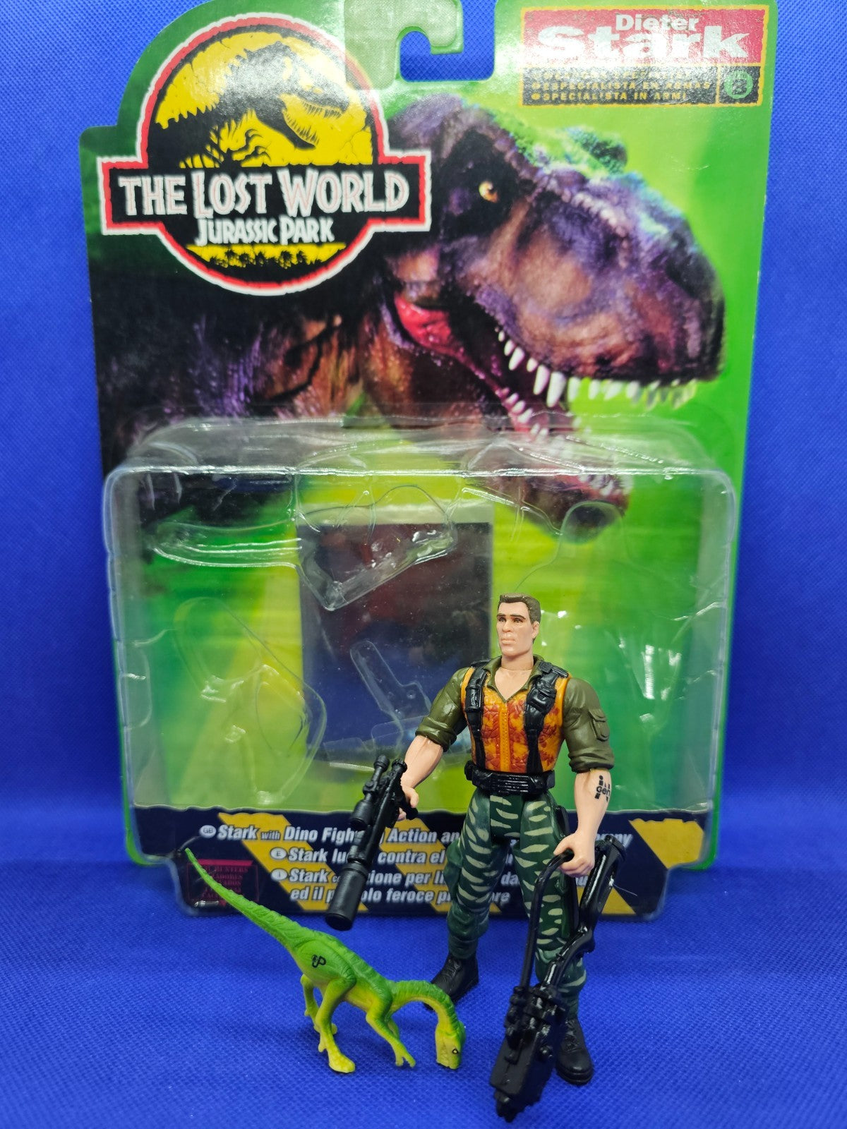 Dieter Stark Jurassic Park The Lost World Kenner 1997 Opened5