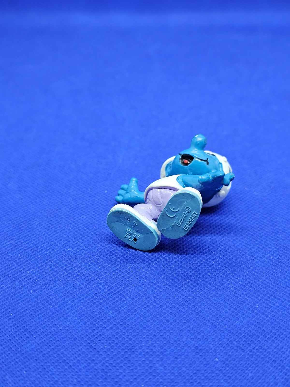 Techno Schtroumpf Tekkno Smurf 20437 Les Schtroumpfs Schleich Peyo 1996 5.5 cm