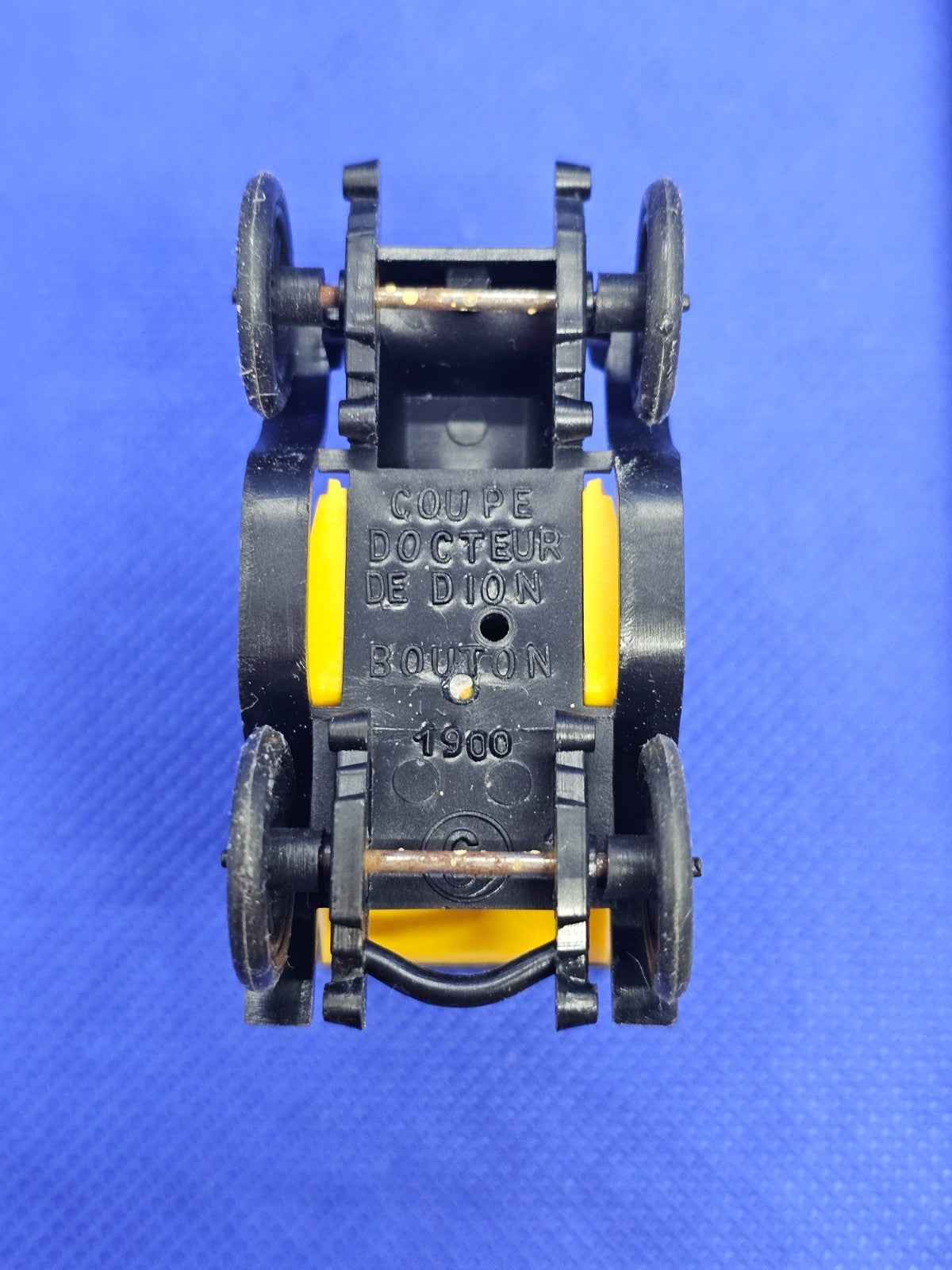 De Dion Bouton 1900 Coupé Docteur Huilor miniature publicitaire 6,5 cm