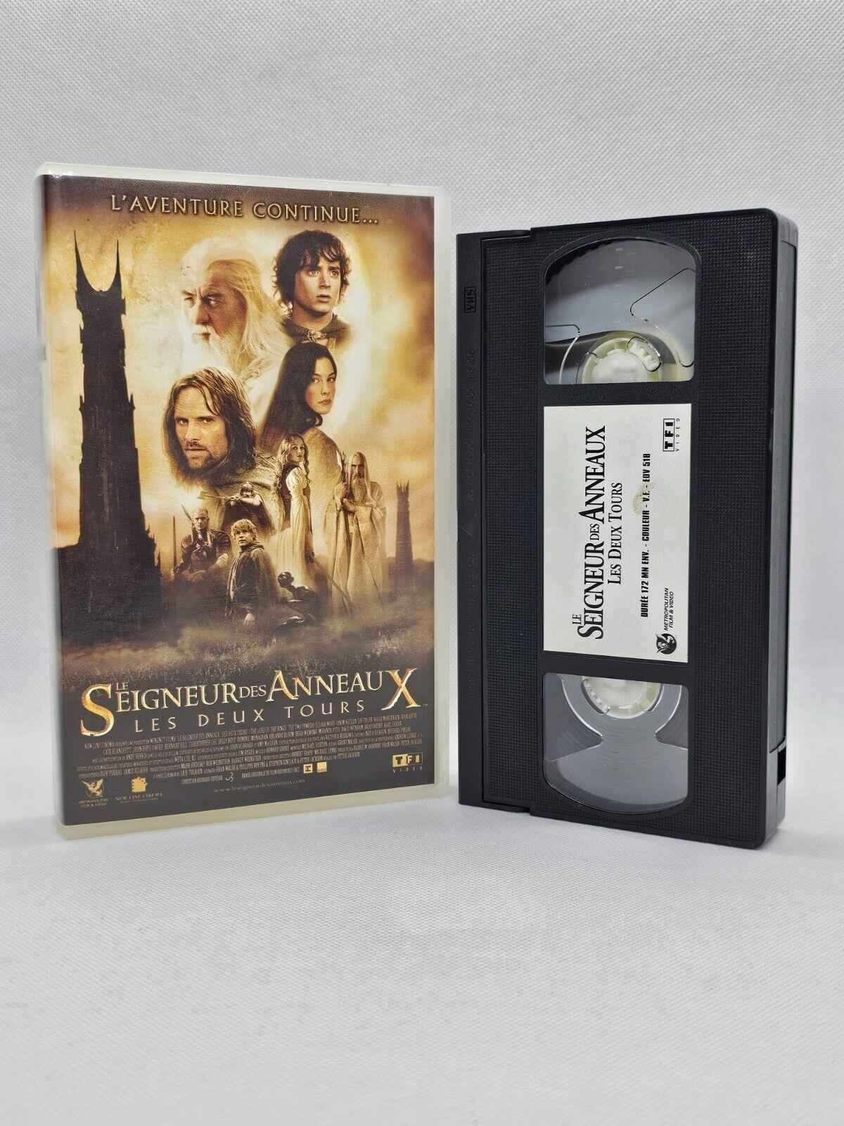 VHS Le Seigneur des Anneaux - Les Deux Tours, TF1 Vidéo, 2002, VF