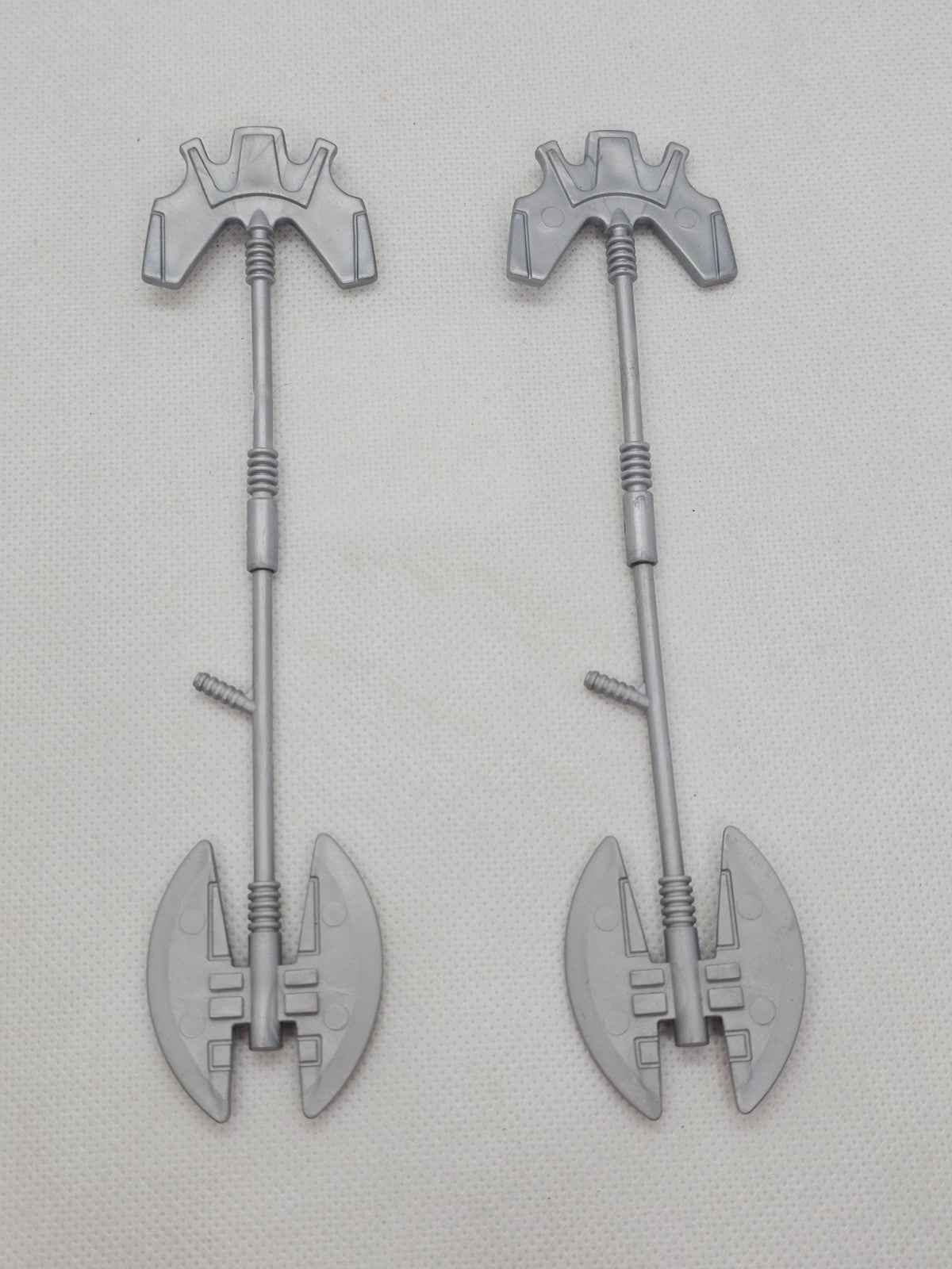 Batman Animated Series Ground Assault Axes, Kenner, 1993, Accessoires Gris