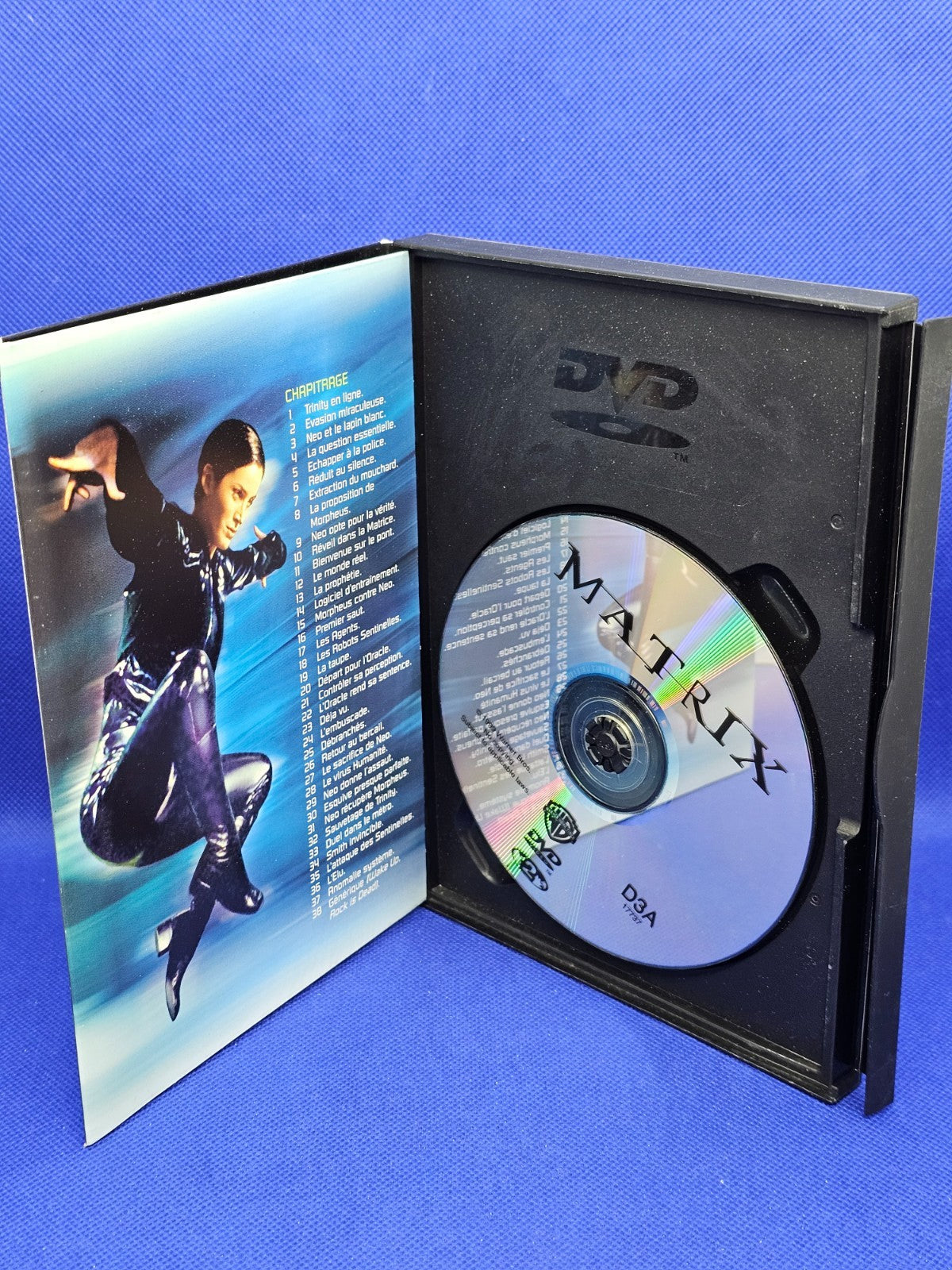 Matrix DVD Collector Warner Keanu Reeves Sci-Fi Culte 1999 Zone 24