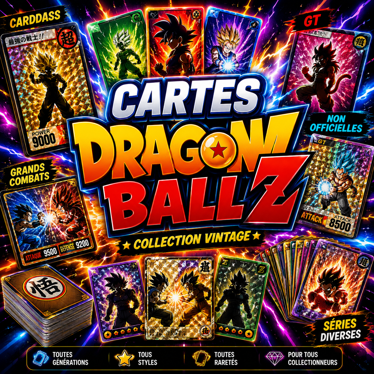 Cartes Dragon Ball Z