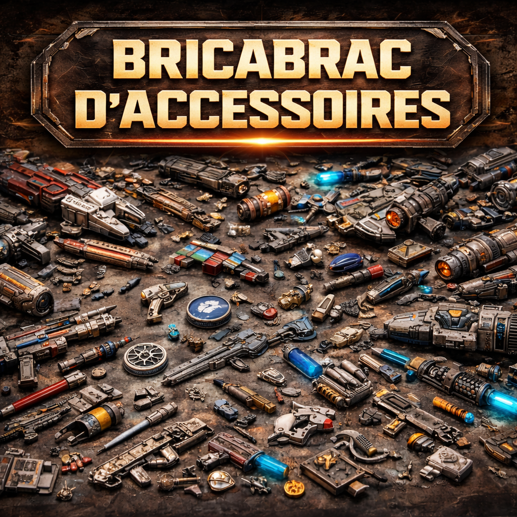 Bricabrac d'accessoires