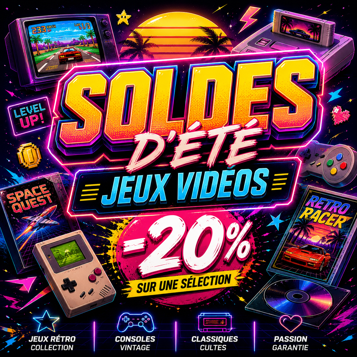 🔥 Soldes d'été -20% Jeux vidéos