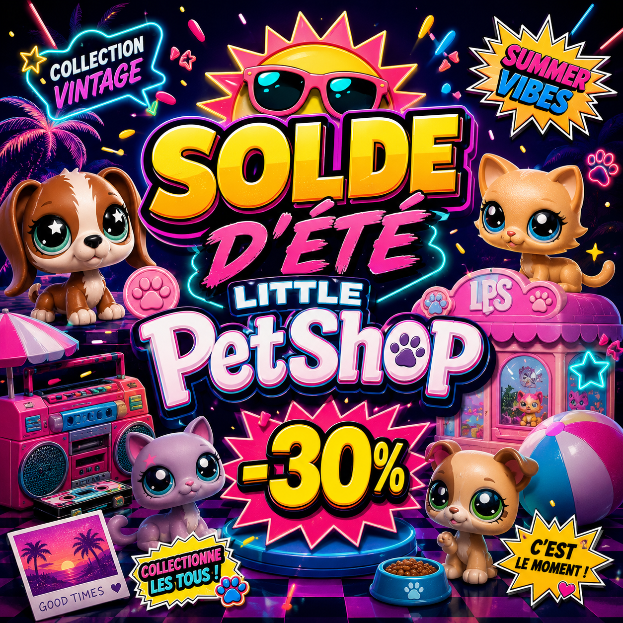 🔥 Soldes d'été -30% Little PetShop