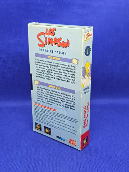 Les Simpson VHS Première Saison 1 Noël Mortel Bart le Génie Fabbri Video 20011