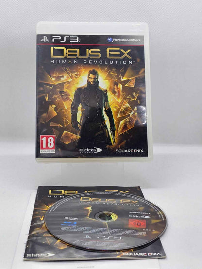 Deus Ex Human Revolution, RPG Action Futuriste, PS3, Square Enix, 2011