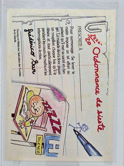 Carte Les Crados n°203 - Boucles d'Arielle - 1986 - Topps