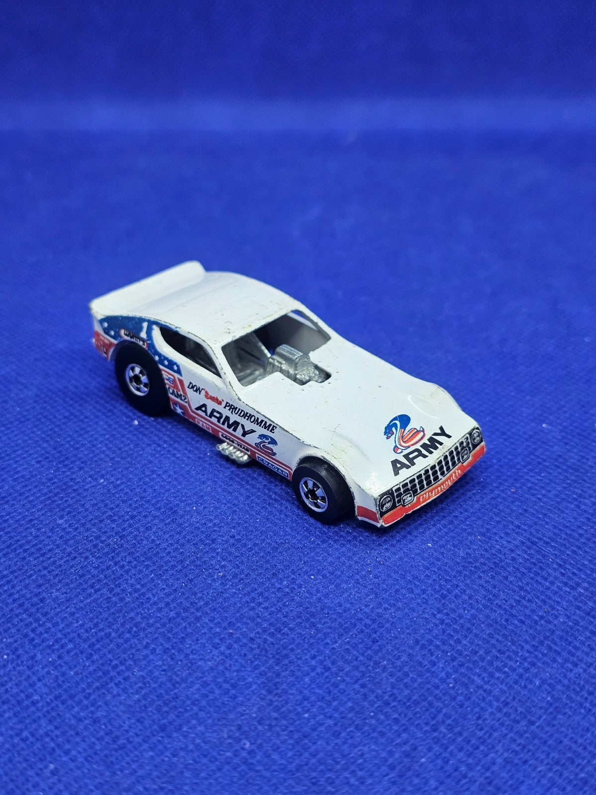 Don Prudhomme Army Funny Car Hot Wheels Mattel Hong Kong 1979 7 cm1