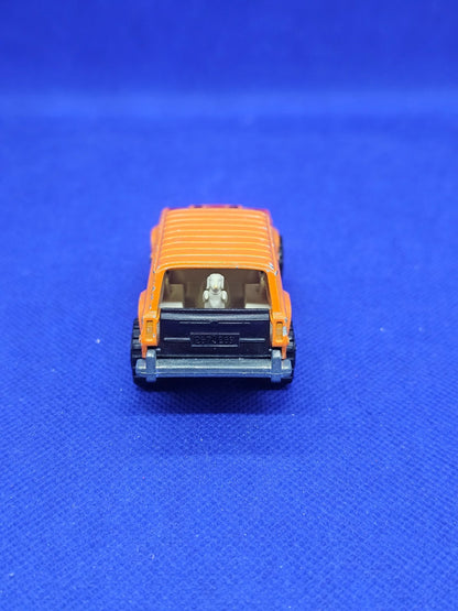 Jeep Cherokee 4x4 Big Chief Majorette N°236 France 164 Orange 7 cm2