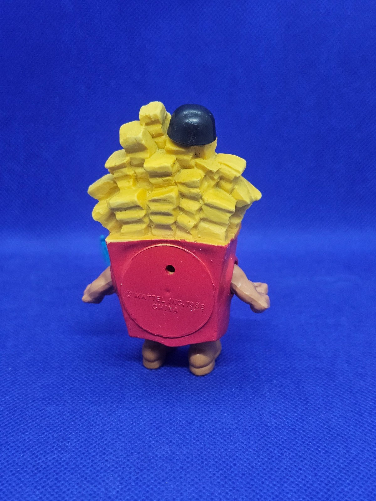 Fat Frenchy Food Fighters Figurine Frites Mattel 1988 avec Arme1