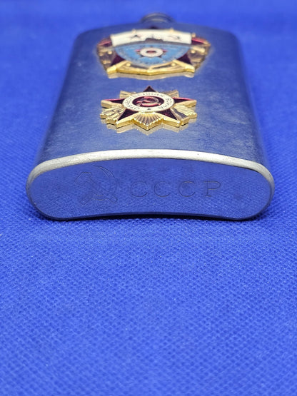 Flasque CCCP Marine soviétique URSS 1941-1945 acier inoxydable souvenir2