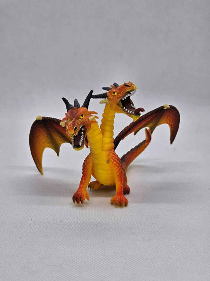 Dragon à deux têtes, Monde fantastique, Bullyland, Fig 12 cm