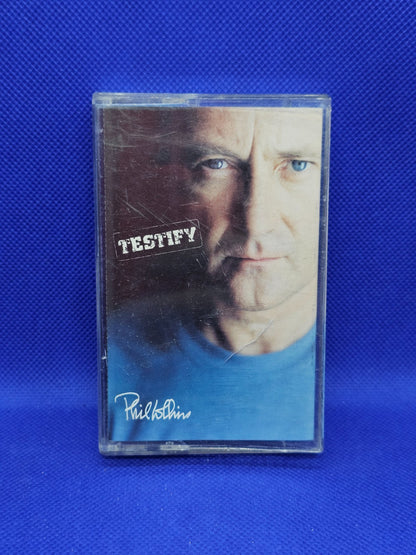 Phil Collins Testify Cassette Audio K7 Warner Music 20020