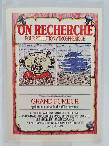 Carte Les Crados n°31 - Mouche Armelle - 1985 - Topps