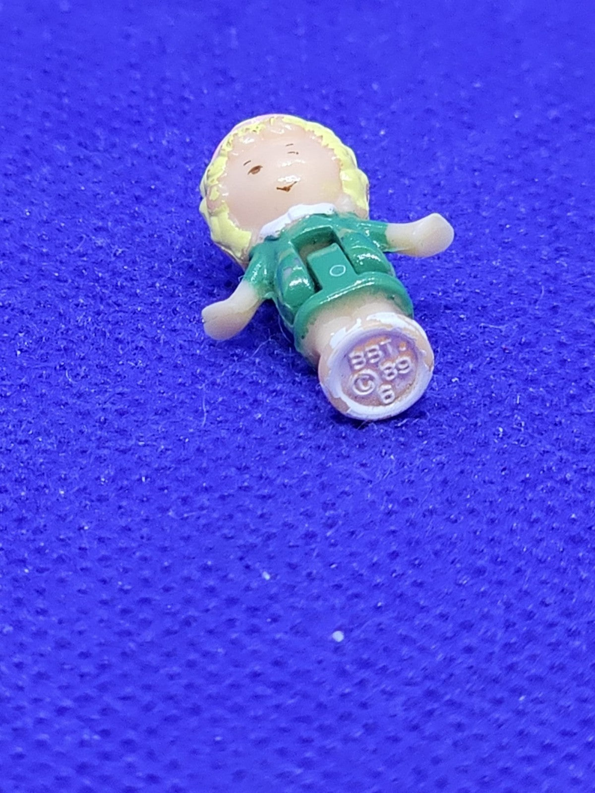 Lucy Locket Polly Pocket Bluebird Toys 1989 bras écartés figurine vintage rare2