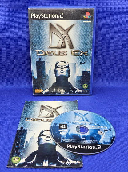 Deus Ex , Action RPG, PlayStation 2 PS2, Eidos, 20021