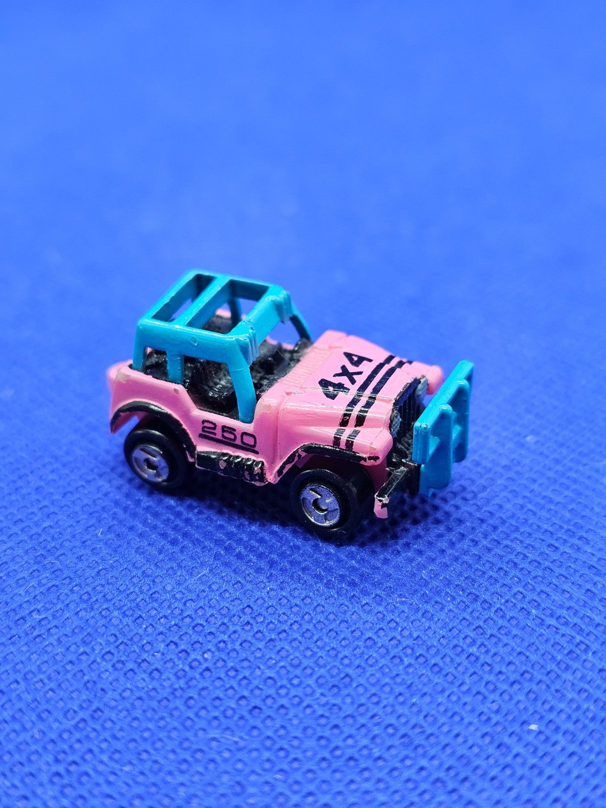Micro Machines Jeep Ver 1 4x4 250 Galoob 1986 Rose Turquoise0