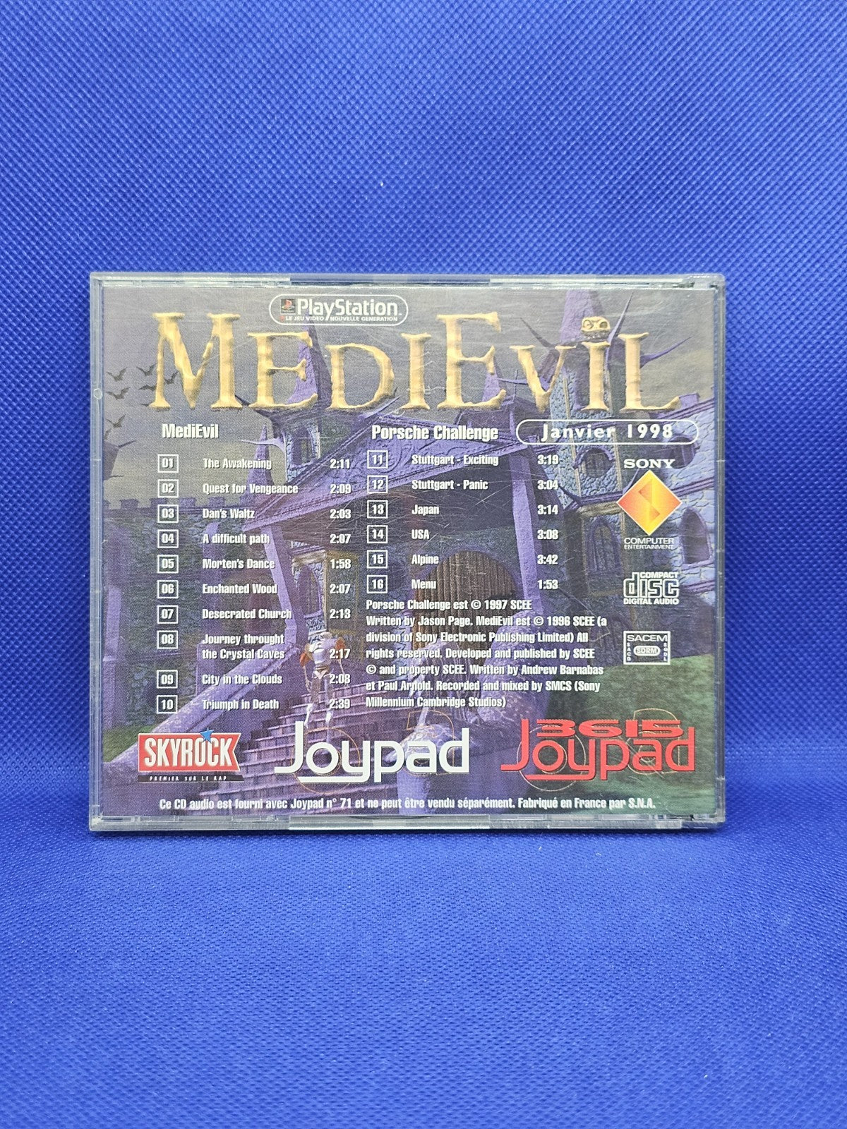 MediEvil Les Musiques Joypad Vol 4 PlayStation Sony 1998 CD Audio1