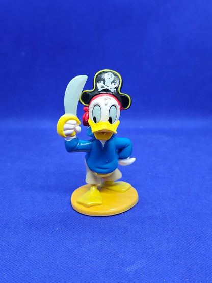 RARE Donald Duck Pirate Disney Smoby Figurine PVC 2005 9 cm0