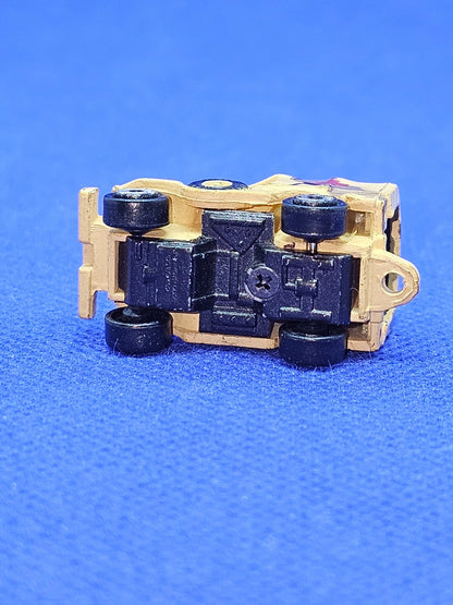 M37 Ambulance Militaire Micro Machines Galoob Camouflage Désert Croix Rouge Vint2