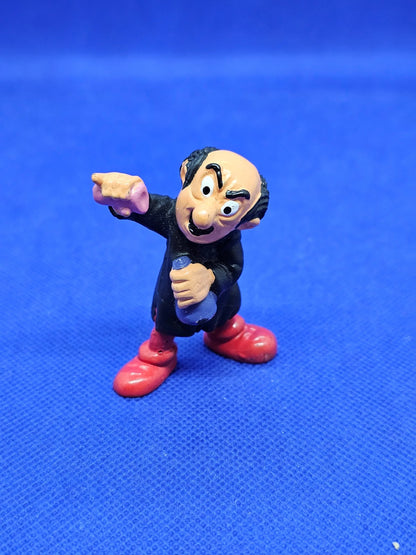 Gargamel fioles rose violet 20232 Les Schtroumpfs Schleich Peyo 1982 5.5 cm0