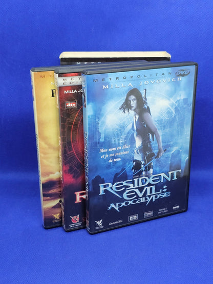 Resident Evil La Trilogie Coffret 3 DVD VF Metropolitan 2008 Milla Jovovich3