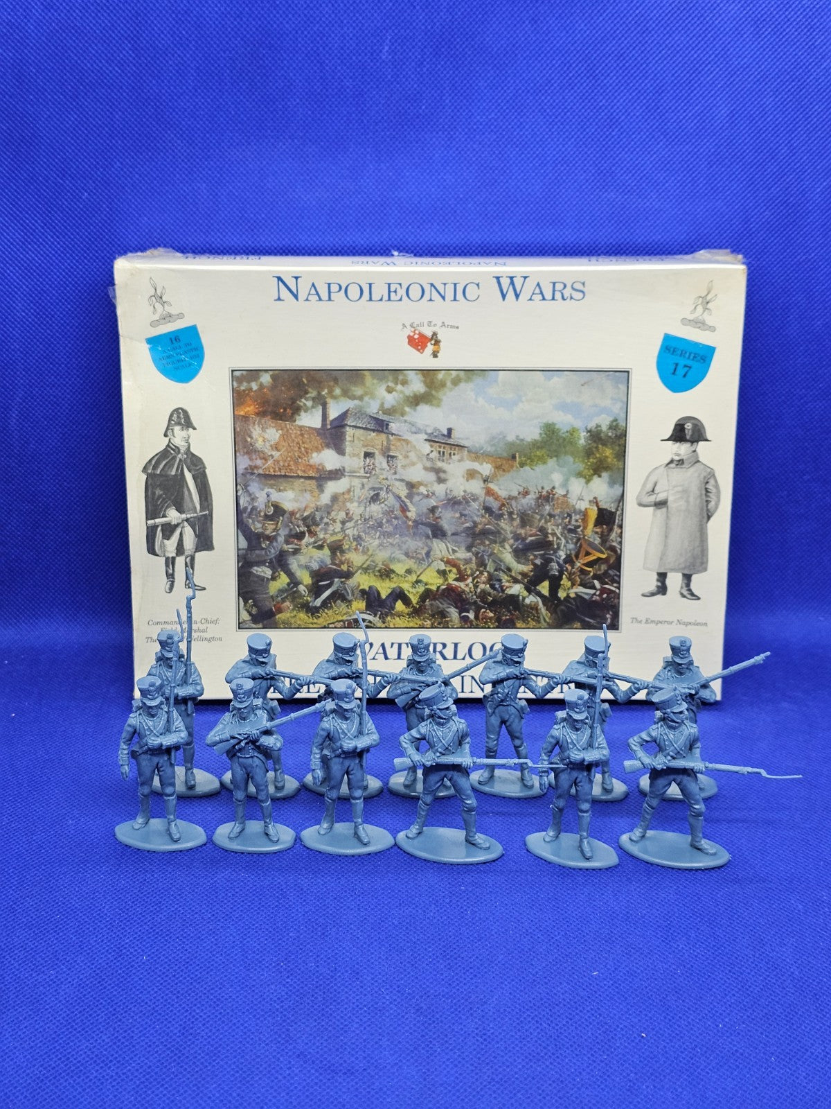 French Line Infantry Waterloo A Call to Arms Series 17 132 2000 13 figurines1
