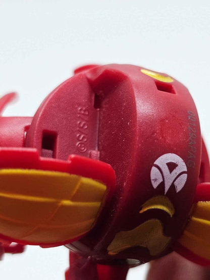 Bakugan Cosmic Ingram Pyrus, Baku‑Legacy Gundalian Invaders, Spin Master, ~5 cm