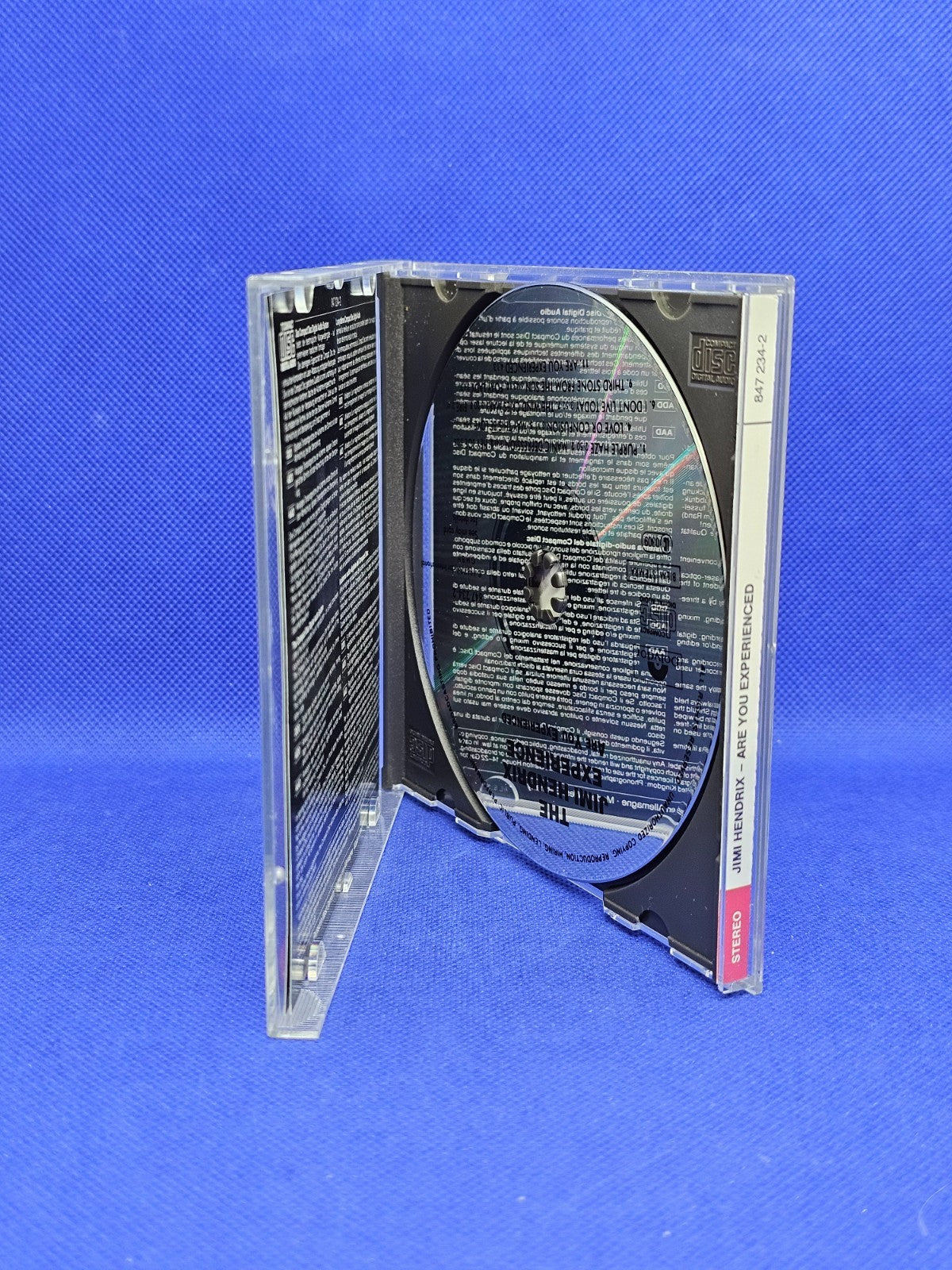 Jimi Hendrix Are You Experienced CD Polydor 1991 Rock Psychédélique2