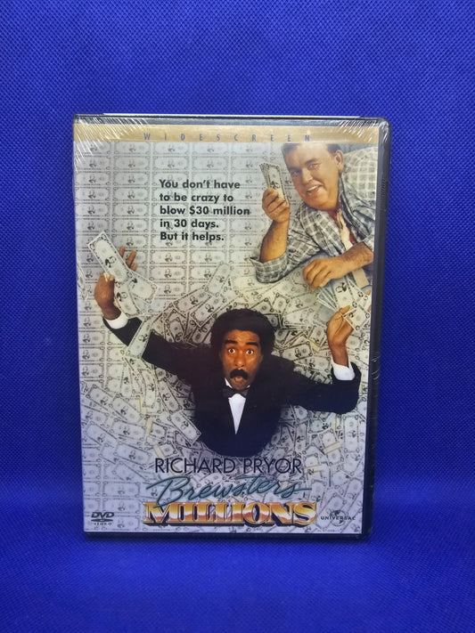 Brewster’s Millions DVD Zone 1 NTSC US Richard Pryor John Candy Universal 19850
