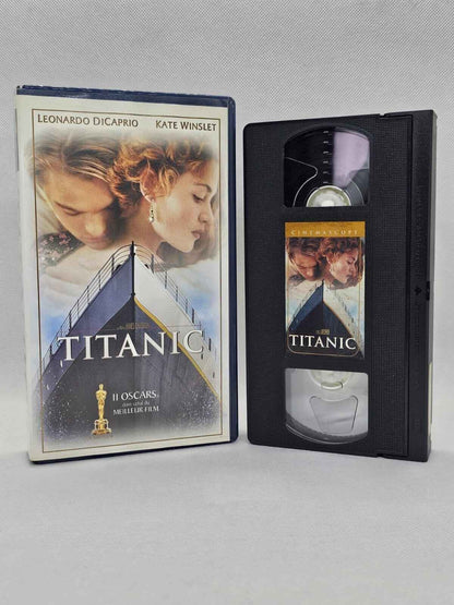 VHS Titanic, Fox Video, James Cameron, 1998, VF