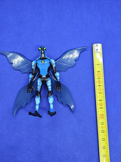 Big Chill Ben 10 Alien Force Bandai 2008 Figurine avec Ailes Incomplète1