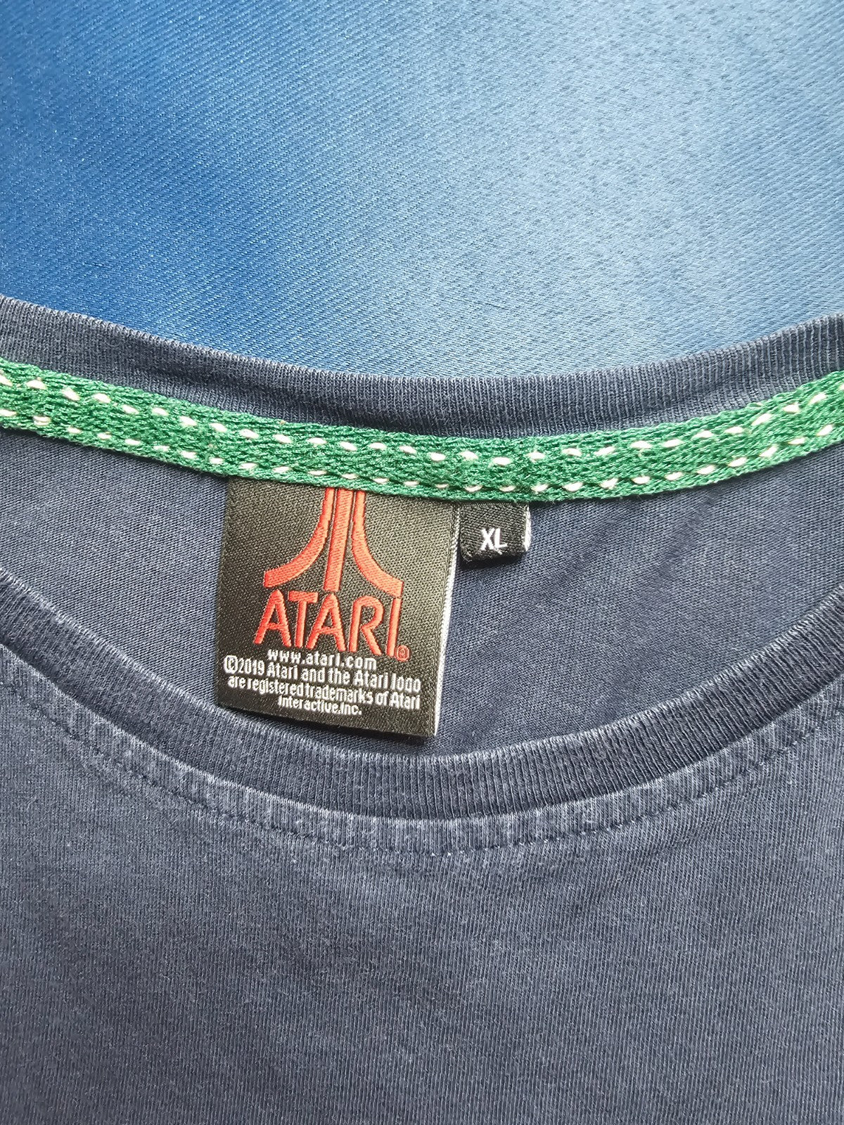 T-shirt Atari 1972 Difuzed Licence Officielle 2019 Taille XL Bleu Vert2