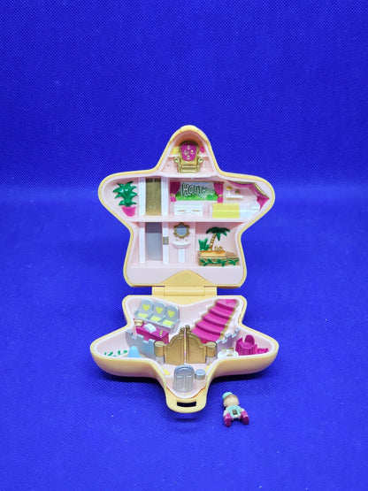 Polly Pocket Hollywood Hotel Bluebird 1992 Étoile Vintage Incomplet Figurine Abî0