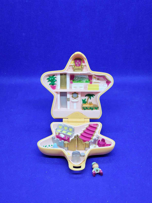 Polly Pocket Hollywood Hotel Bluebird 1992 Étoile Vintage Incomplet Figurine Abî