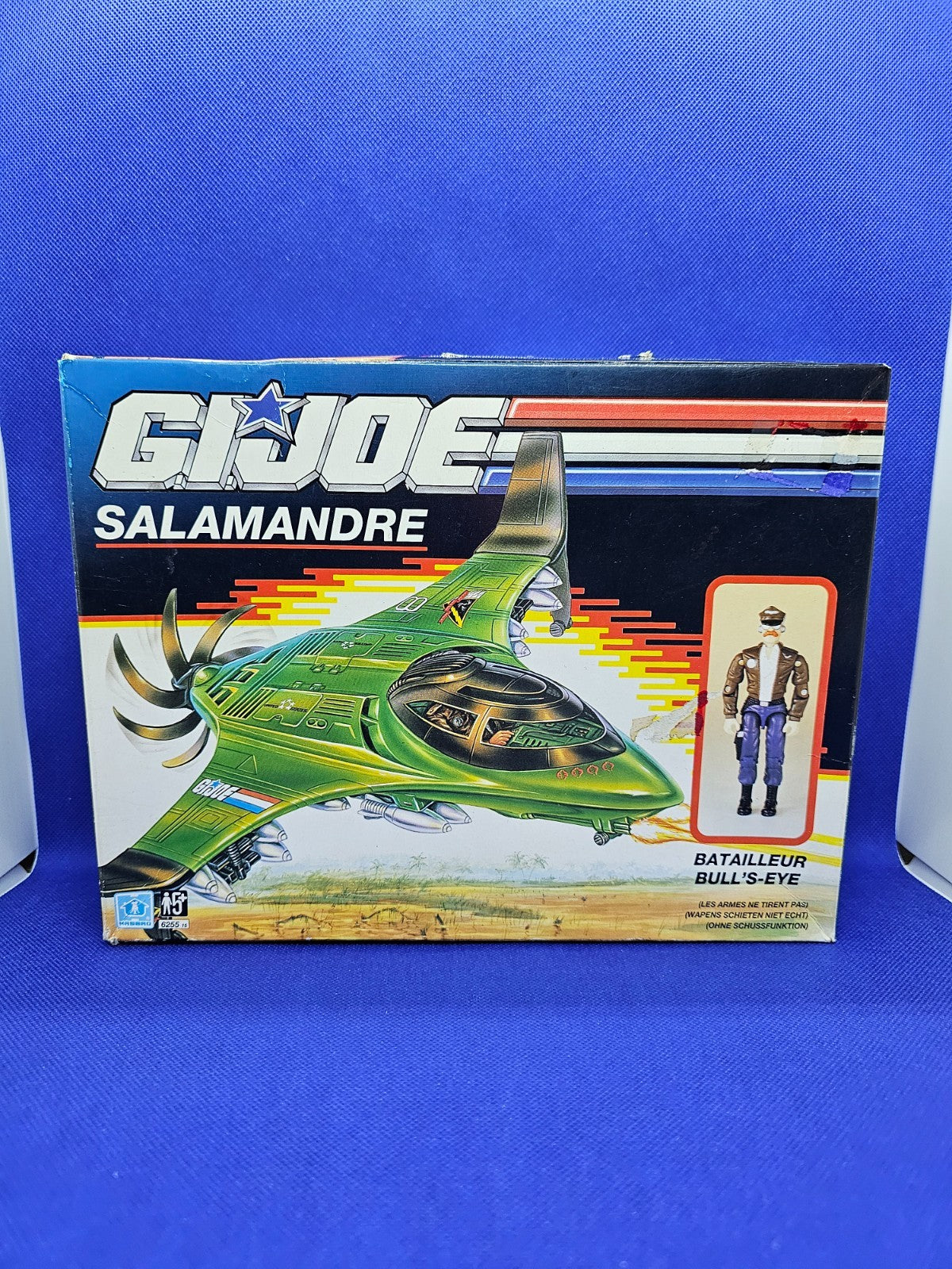 G.I. Joe Salamandre Véhicule 6255 Vintage Hasbro Années 80 Figure Bull’s‑Eye Com1