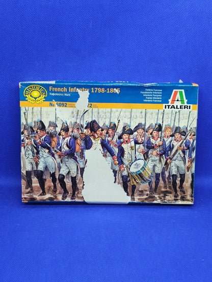 Italeri French Infantry 1798-1805 Napoleonic Wars 6092 172 48 Figurines0