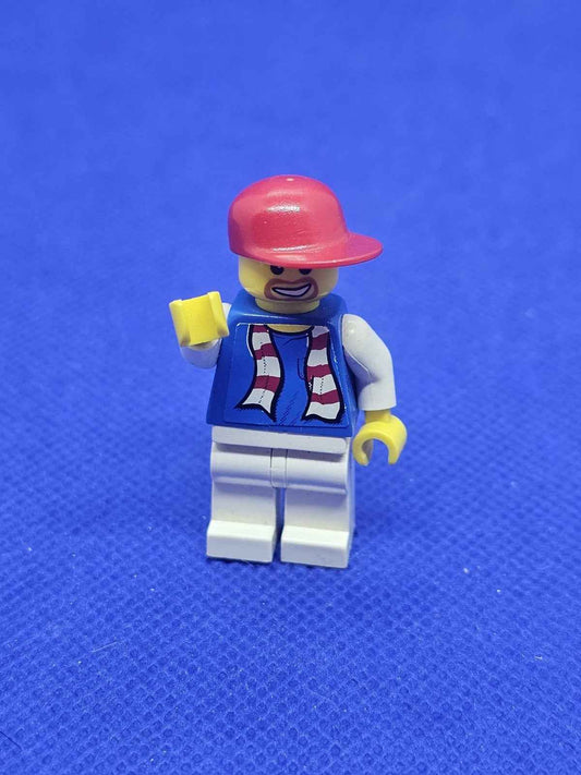 LEGO Soccer Fan Blue soc114s Football Sports 3569 Numéro 10 2006