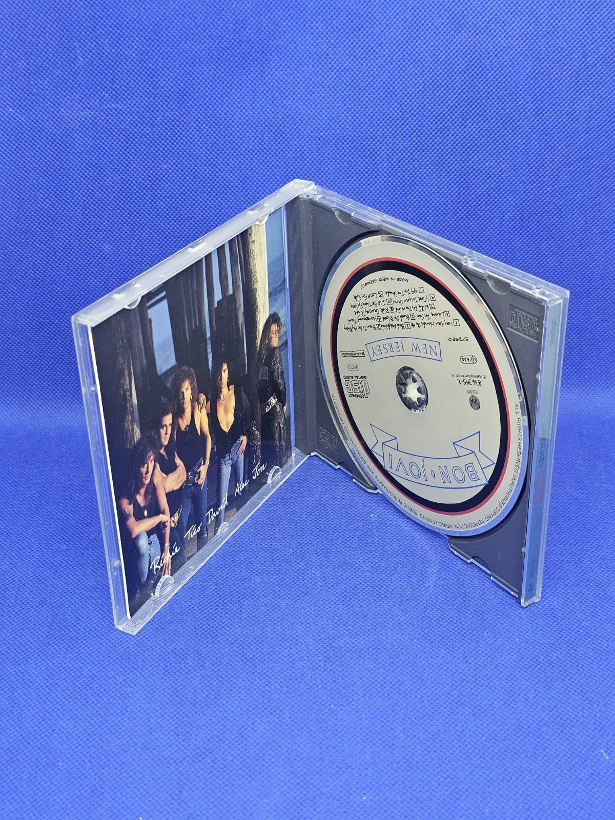 Bon Jovi New Jersey CD Mercury PolyGram 1988 836 345 21
