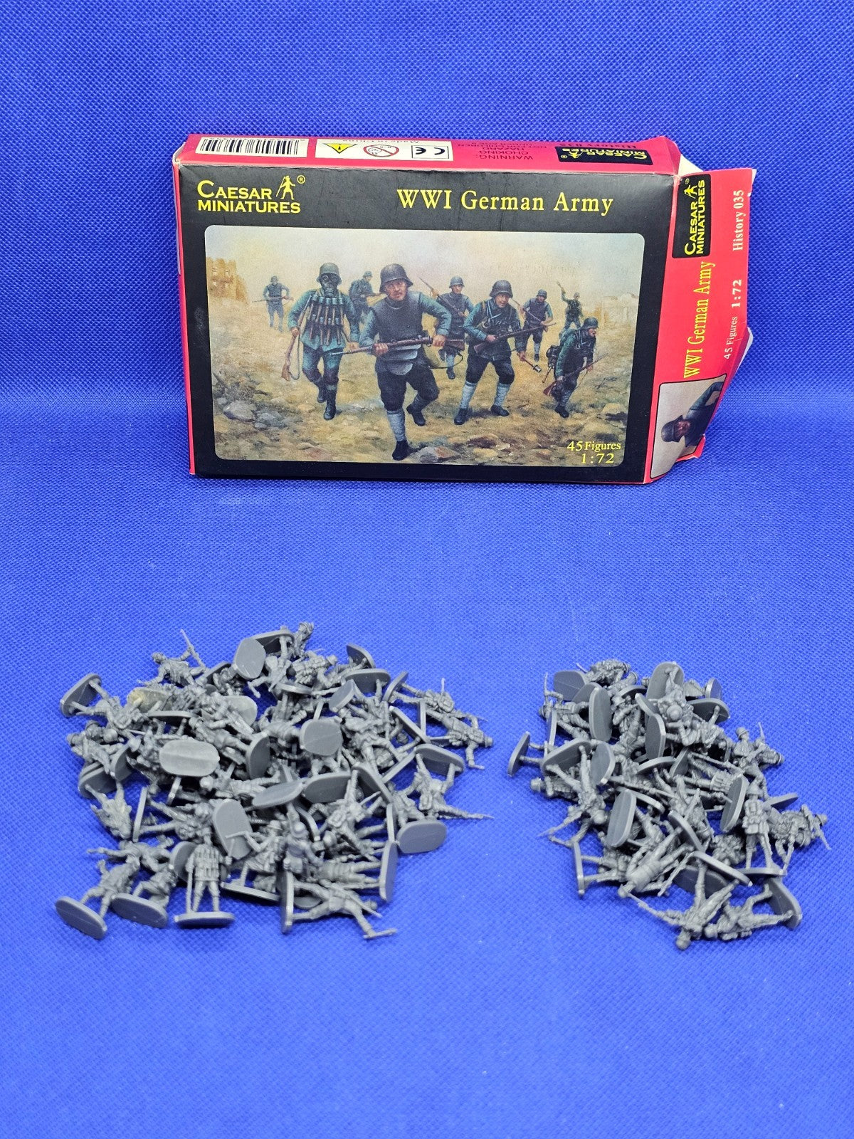 Lot 90 Figurines WWI German Army Caesar Miniatures H35 172 Premiere Guerre Mondi2