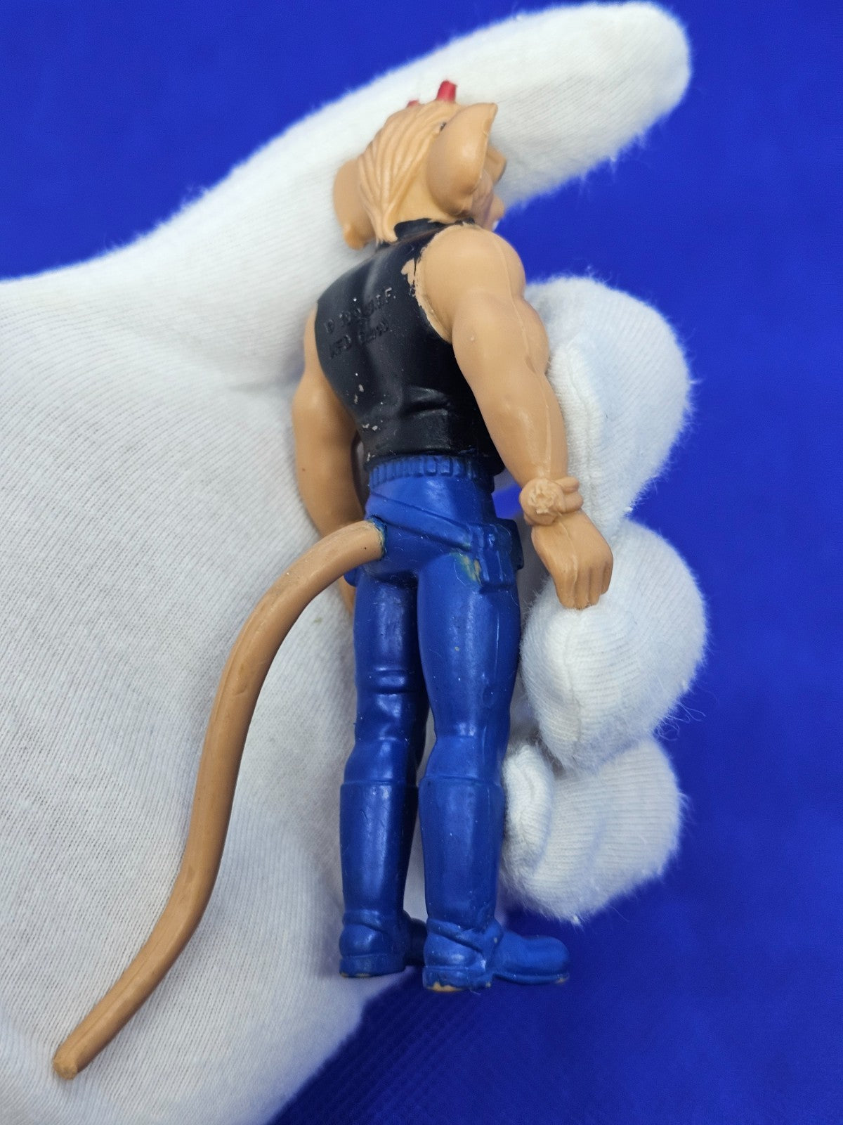 Throttle, Biker Mice from Mars, Galoob, 1994, Figurine 9,5 cm, Vintage2