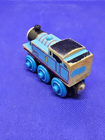 Thomas numéro 1 Thomas et ses amis Wooden Railway Learning Curve locomotive bois1