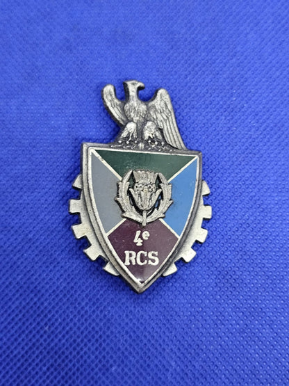 Insigne 4e RCS Régiment Commandement Soutien Drago Paris G2552 Militaria0